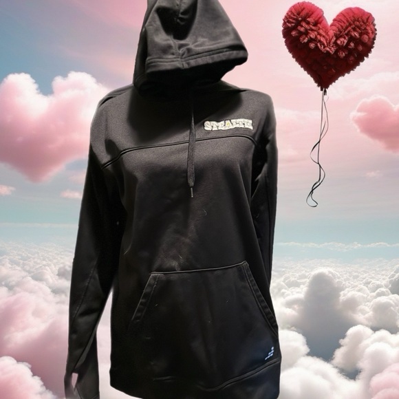 BCG Black Hoodie with Front Pocket - Picture 1 of 4